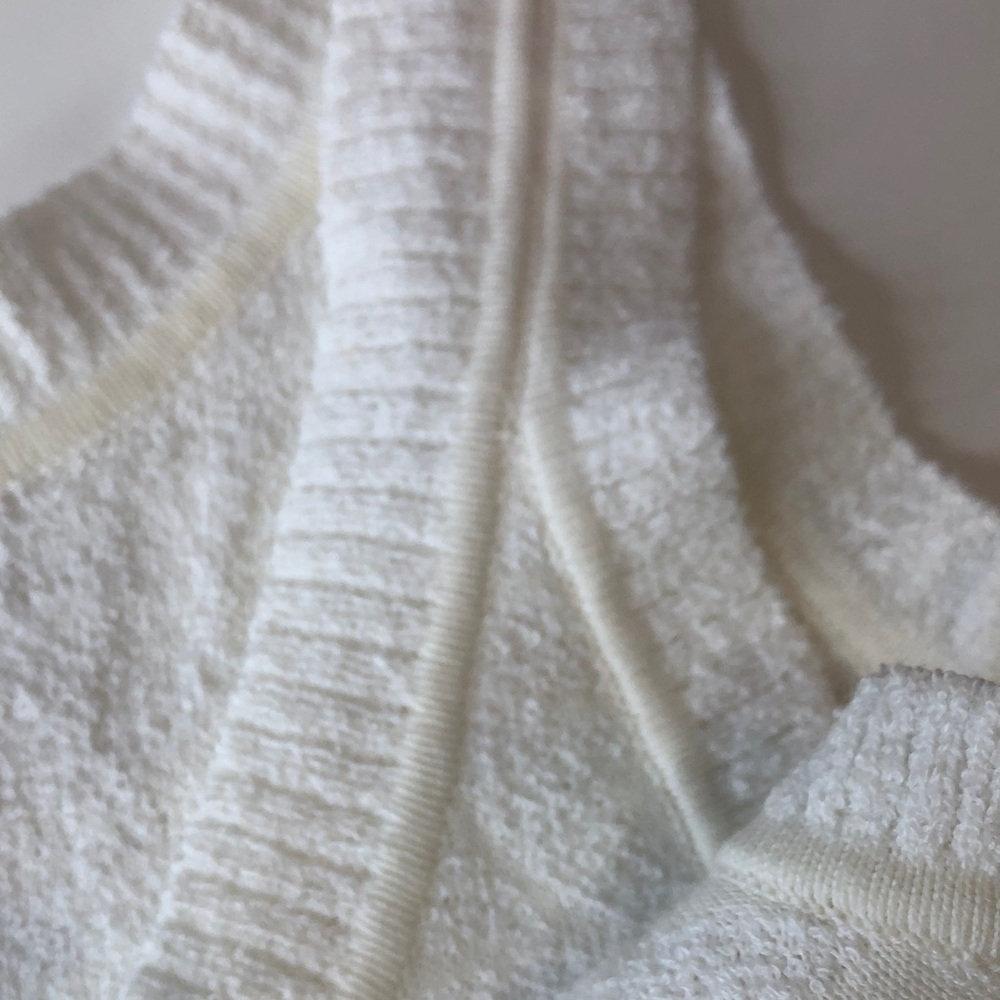 Fendi Bodycon White Textured Knit Mini Dress women’s 40 Italy US 4 EUC - Picture 8 of 13